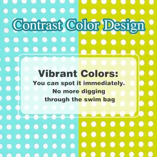 MSNATURALLY Swim Goggle Case For Swimming Goggles, Christmas Stocking Stuffers Gifts 2025, Silicone Cases with Drain Hole - 3