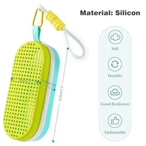 MSNATURALLY Swim Goggle Case For Swimming Goggles, Christmas Stocking Stuffers Gifts 2025, Silicone Cases with Drain Hole - MSNATURALLY (1)