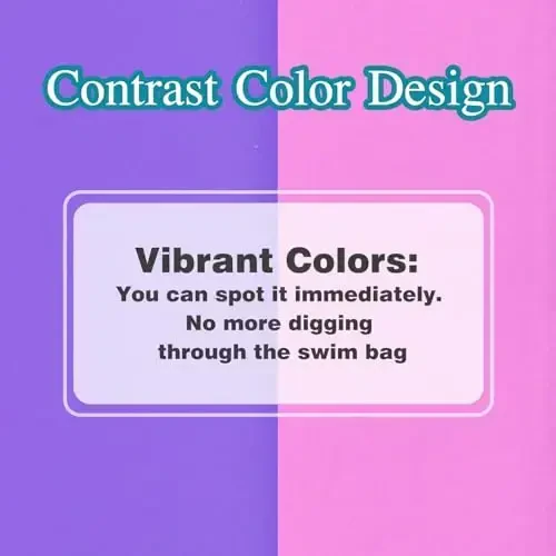 MSNATURALLY Swim Goggle Case For Swimming Goggles, Christmas Stocking Stuffers Gifts 2025, Silicone Cases with Drain Hole - 3