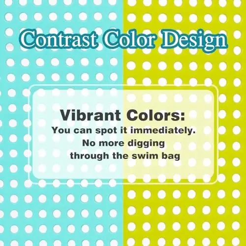 MSNATURALLY Swim Goggle Case For Swimming Goggles, Christmas Stocking Stuffers Gifts 2025, Silicone Cases with Drain Hole - 3