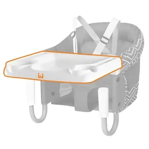 MTWML Replacement Dining Tray Only fits MTWML Hook On High Chair Original Machine Washable (Single Tray) - MTWML (1)