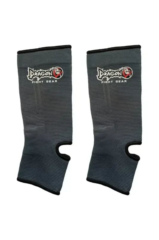 Muay Thai & Kickboks Çorabı, Ayak Bilek Koruyucu Gri-Gri - 2