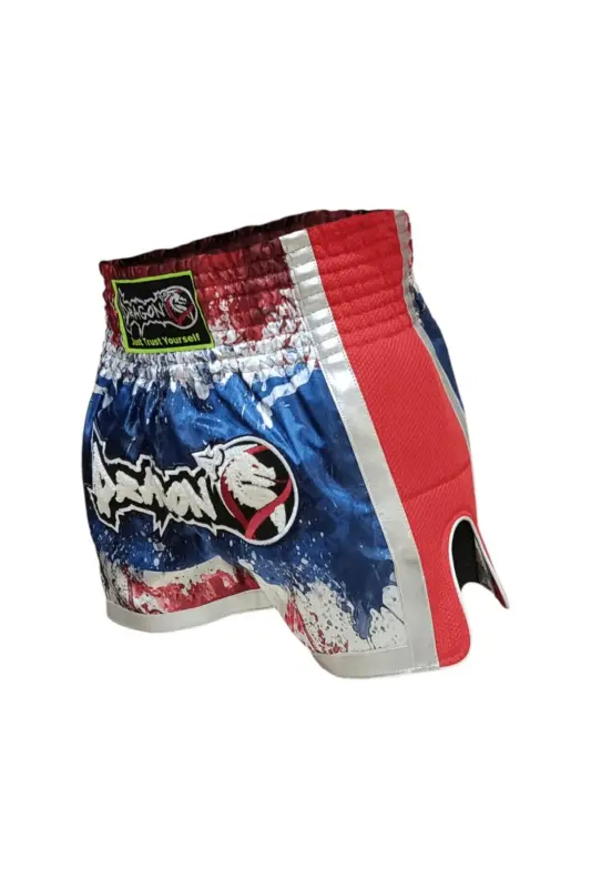Muay Thai Shorts Mt3010-Blue - 3