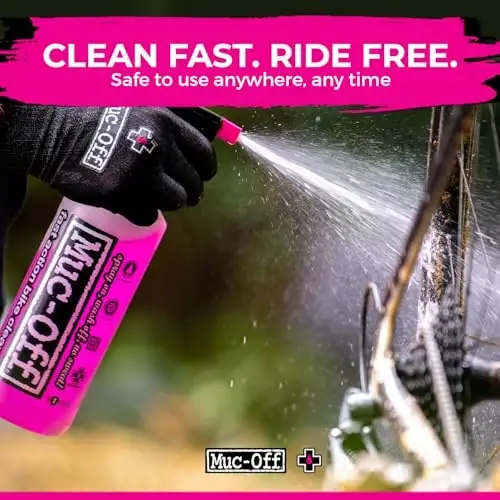 Muc-Off Nano Tech Bike Cleaner 1L | Biodegradable Formula, Safe on Carbon Fibre and All Surfaces | Breaks Down Dirt on a Molecular Level - 3