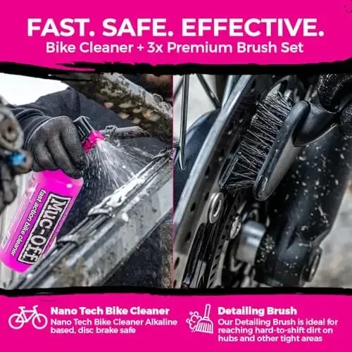 Muc-Off Nano Tech Bike Cleaner 1L | Biodegradable Formula, Safe on Carbon Fibre and All Surfaces | Breaks Down Dirt on a Molecular Level - 6