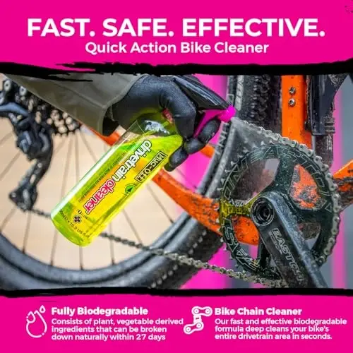 Muc-Off Nano Tech Bike Cleaner 1L | Biodegradable Formula, Safe on Carbon Fibre and All Surfaces | Breaks Down Dirt on a Molecular Level - 3