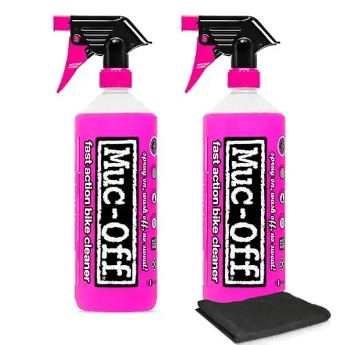 Muc-Off Nano Tech Bike Cleaner 1L | Biodegradable Formula, Safe on Carbon Fibre and All Surfaces | Breaks Down Dirt on a Molecular Level - MUC-OFF