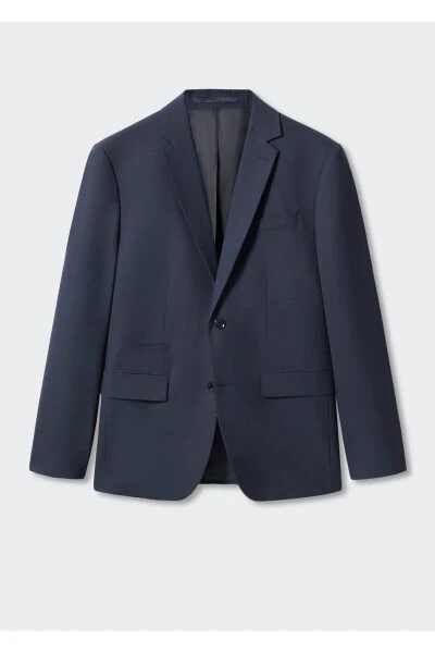 Mực rangli erkaklar uchun Blazer ko'ylagi 47065836 - MANGO MAN (1)