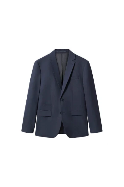 Mực rangli erkaklar uchun Blazer ko'ylagi 47065836 - 3