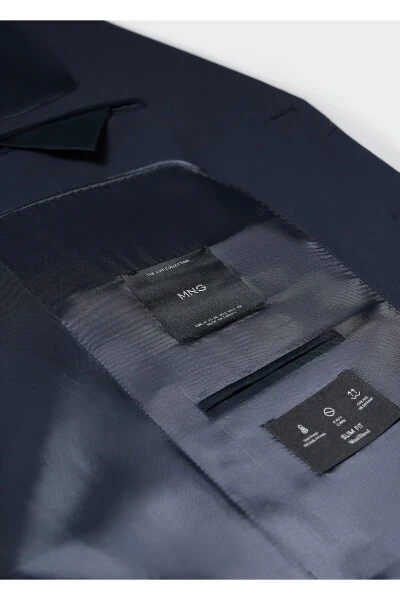 Mực rangli erkaklar uchun Blazer ko'ylagi 47065836 - 8