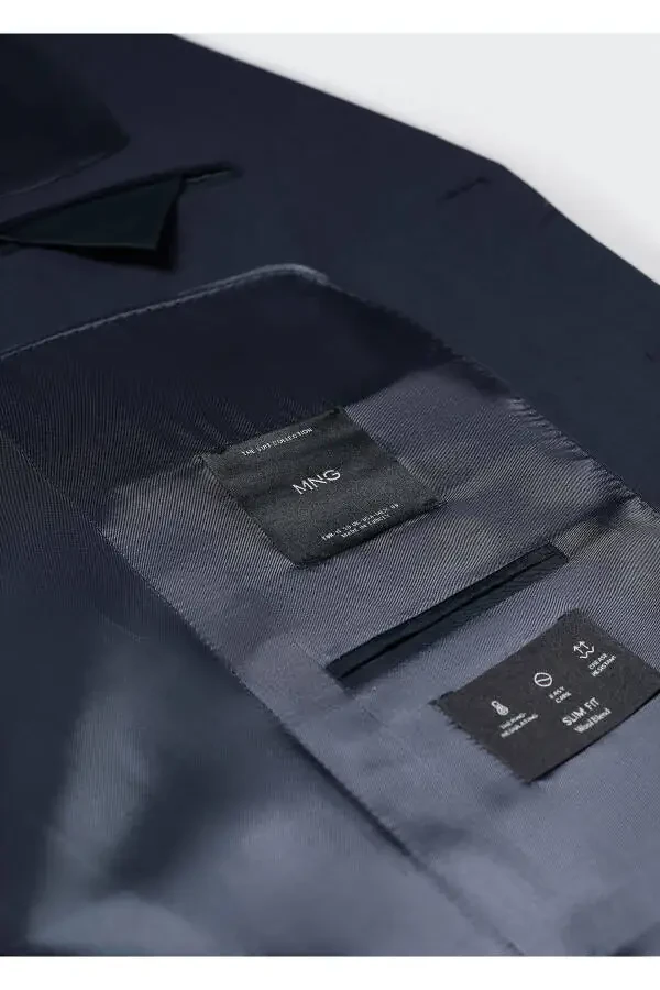 Mực rangli erkaklar uchun Blazer ko'ylagi 47065836 - 8