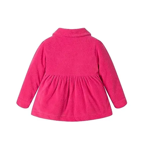 Mud Kingdom Little Girl Fleece Jacket Coat - 5