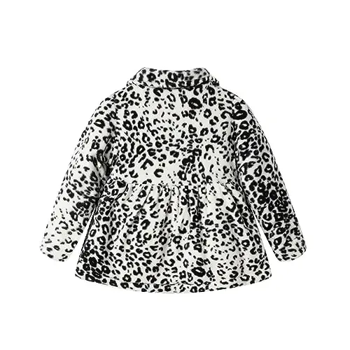 Mud Kingdom Little Girl Fleece Jacket Coat - 5