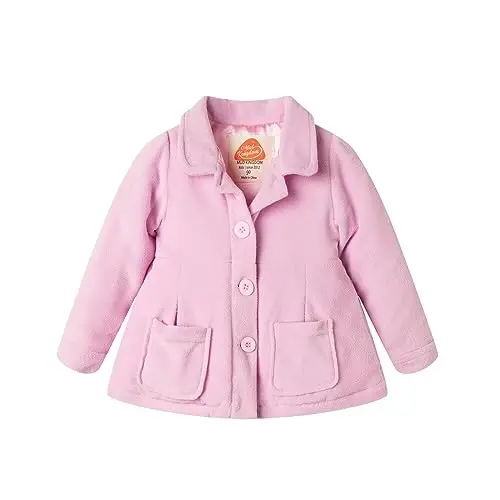 Mud Kingdom Little Girl Fleece Jacket Coat - MUD