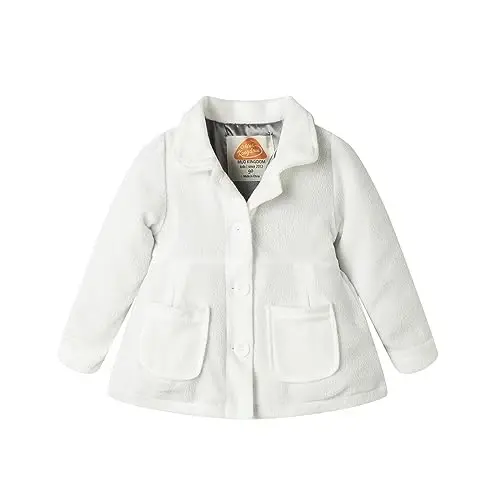 Mud Kingdom Little Girl Fleece Jacket Coat 