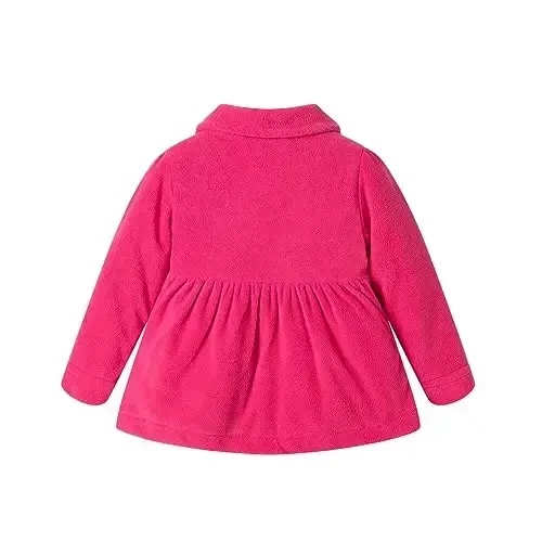 Mud Kingdom Little Girl Fleece Jacket Coat - 5