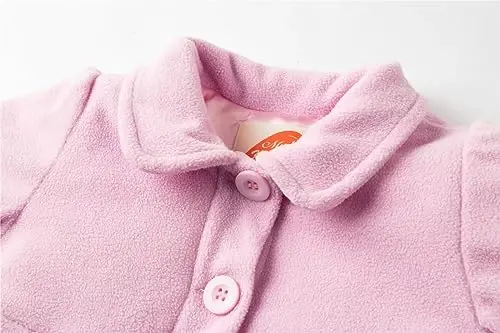 Mud Kingdom Little Girl Fleece Jacket Coat - 6