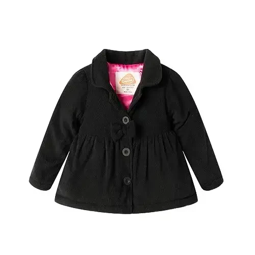 Mud Kingdom Little Girl Fleece Jacket Coat - MUD