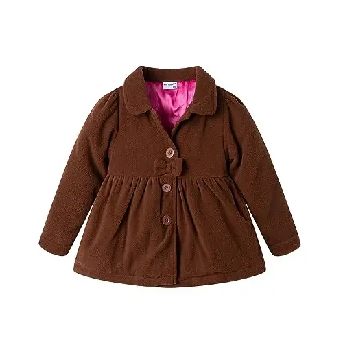 Mud Kingdom Little Girl Fleece Jacket Coat - MUD