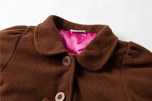 Mud Kingdom Little Girl Fleece Jacket Coat - 6