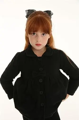 Mud Kingdom Little Girl Fleece Jacket Coat - 4