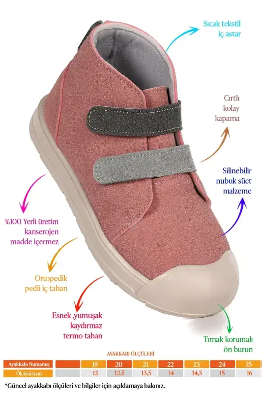 Mufasa First Step Velcro Baby Girl Daily Boot Shoes - Modazone