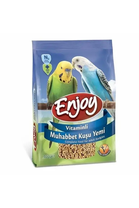 Vitaminli Muhabbet Kuşu Yemi 400 Gr - ENJOY
