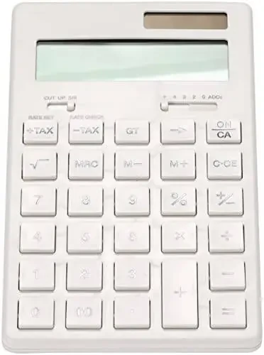 MUJI 37355538 Calculator, Normal Calculator, White, 12 Digits (KK-1154MS) - 5