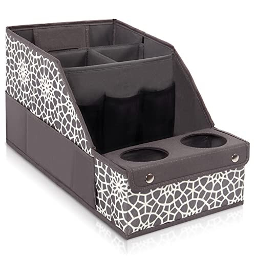 MULISOFT Car Seat Organizer - Backseat with 11 Compartments, 2 Cup Holders, and 2 Oversized Side Pockets for Travel and Storage - MULISOFT