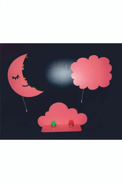 Multi Baby Room Kids Room Lighting Decor Set - DEKOR TRENI