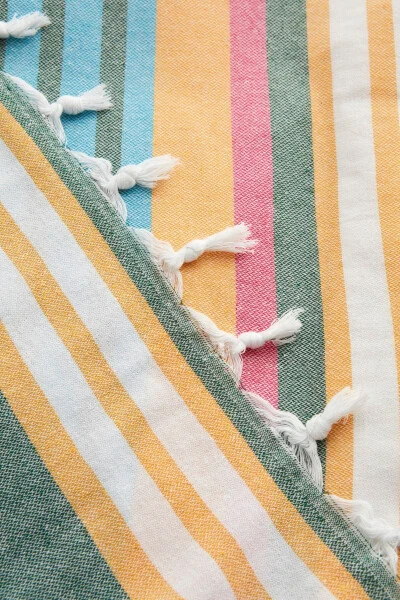 Multi Double Person Towel Blanket - 7