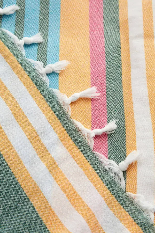 Multi Double Person Towel Blanket - 7