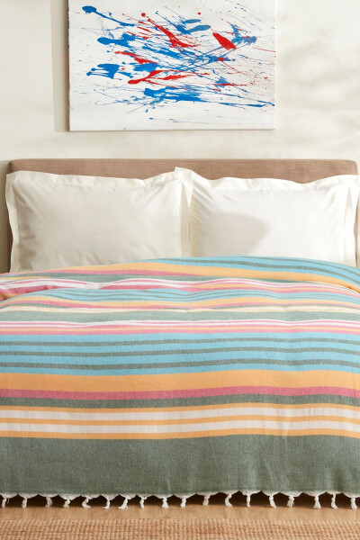 Multi Double Person Towel Blanket - KARACA HOME