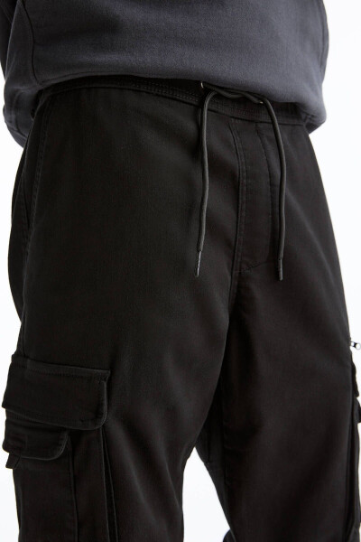 Multi-pocket cargo jogger pants - 5