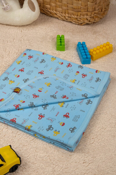 Multi-Purpose 100% Cotton Double Layer Muslin Blanket & Baby Blanket - 3
