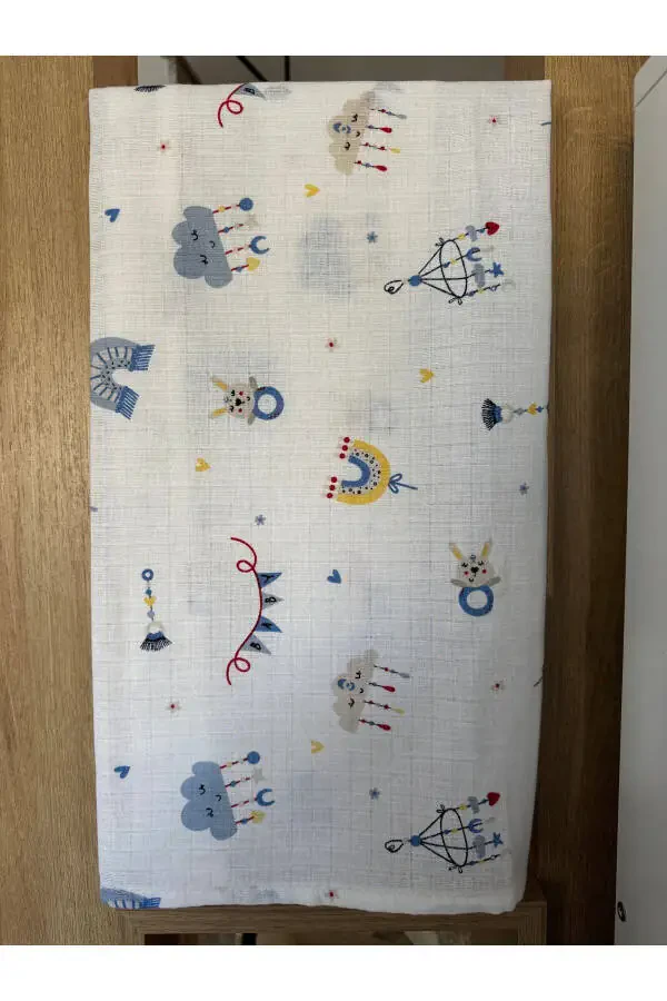 Multi-Purpose Muslin Baby Blanket - 1
