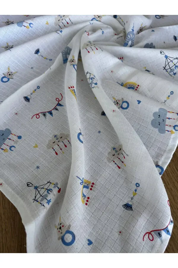 Multi-Purpose Muslin Baby Blanket - 2