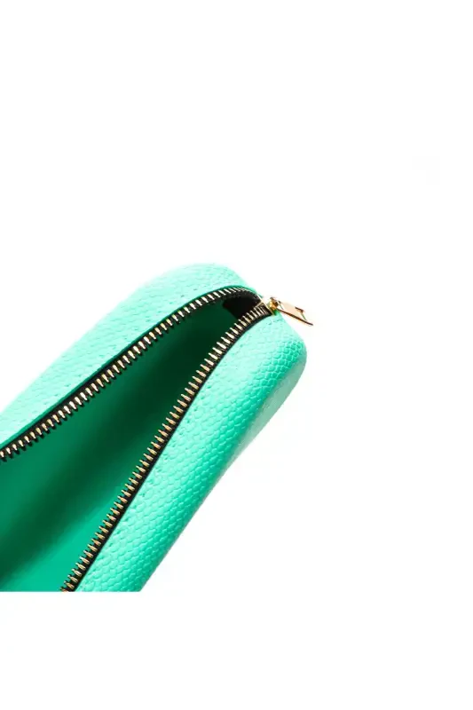 Multi-purpose silicone bag-pencil case-turquoise - 5