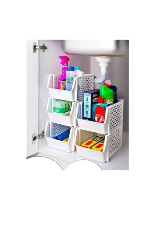 Multi-Purpose Stackable Organizer Set of 5 (5 Pieces) Fma08485 - 2