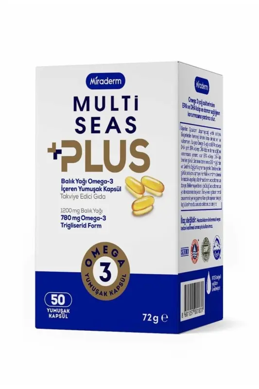Multi Seas Plus Omega 3 1200 Mg - MIRADERM