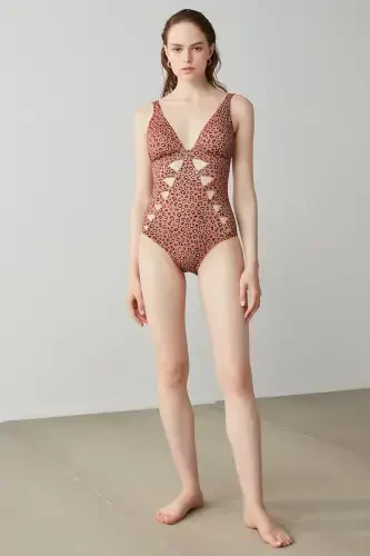 Multicolor Leo Marjoram Swimsuit - 4