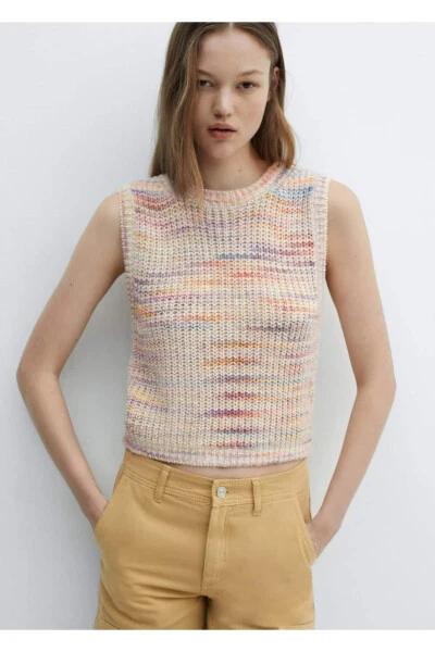 Multicolored walkie-talkie vest - MANGO