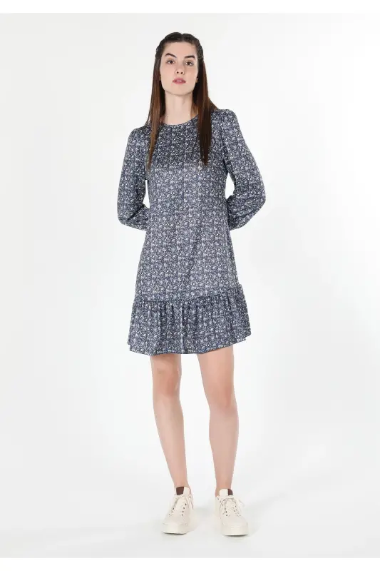 Multicolored women's dress Cl1060335 - 4