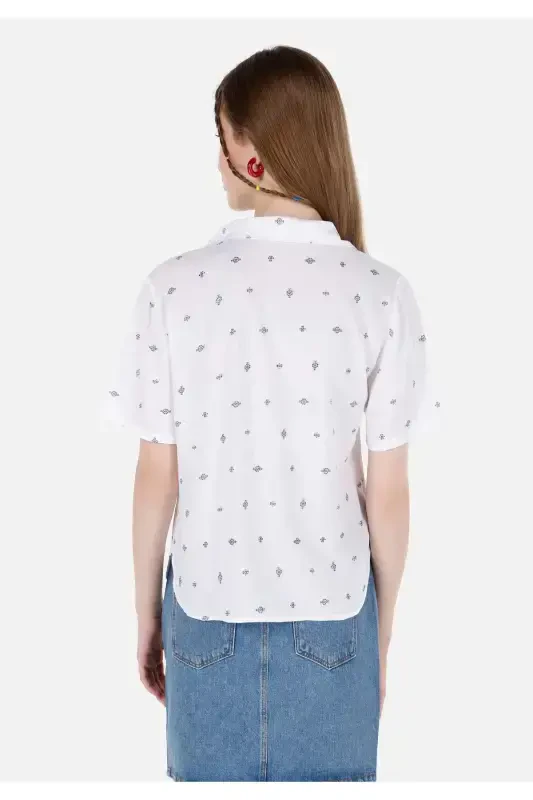 Multicolored women's shirt - 2