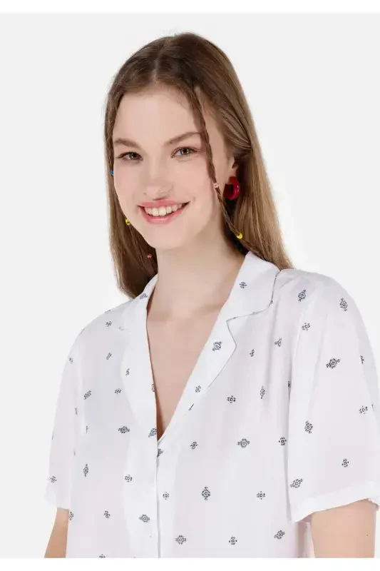 Multicolored women's shirt - 4