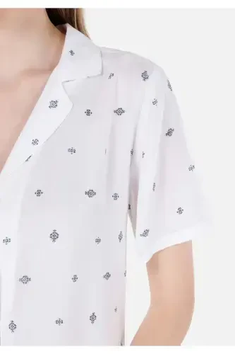 Multicolored women's shirt - 5