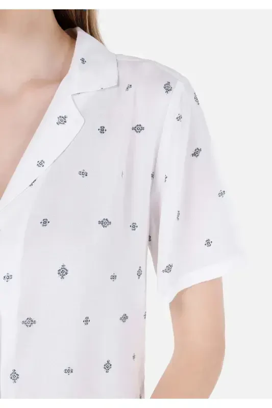 Multicolored women's shirt - 5