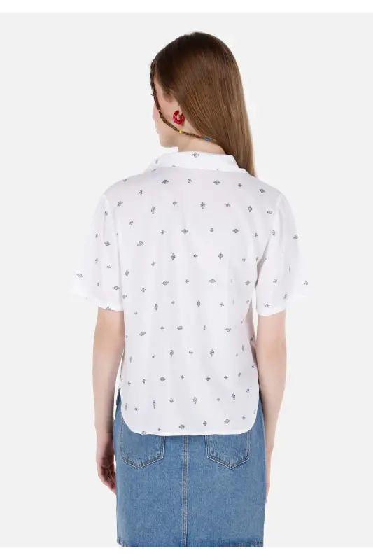 Multicolored women's shirt - 2