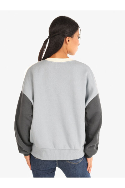 Multicolored women's sweatshirt - 2