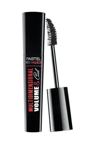 Multidimensional Volume & Curl Mascara Black Чёрная Тушь для Ресниц-Цветная - PASTEL (1)
